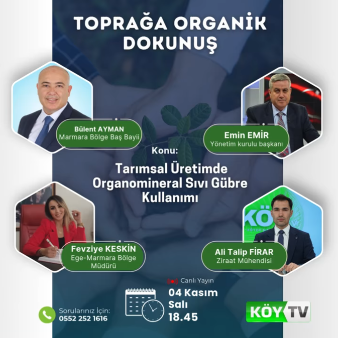 Toprağa Organik Dokunuş Programı